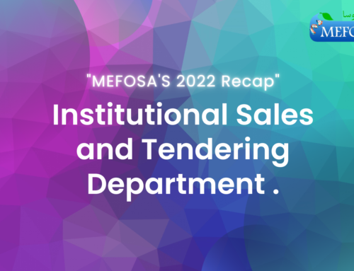 MEFOSA INSTITUTIONAL SALES AND TENDERING ACHIEVEMENTS 2022